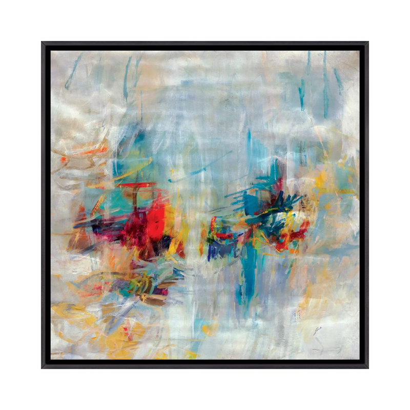 Reproduction d’art « New décennie » par Julian Spencer, Pas de tapis, H 26 po x l 26 po x 1,5 po