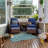 Idamarie Wicker Conversation Set with Ottoman-85514300-105270514