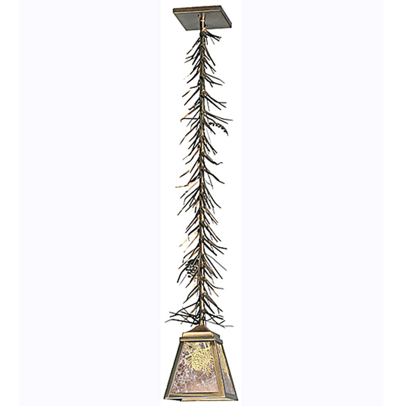 Luminaire suspendu géométrique 1 lumière Winter Pine