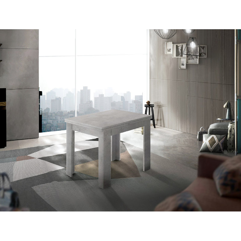 Goncalvo Dining Table, Glossy White, H75 x L210 x W90cm