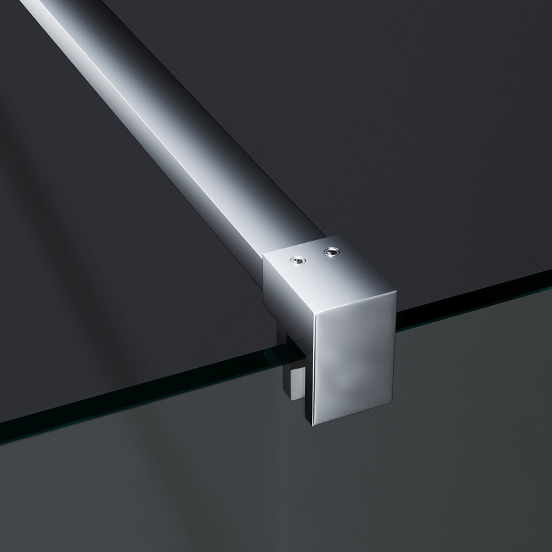 Brassfield Walk in Shower Screen, 190cm H x 110cm W