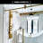 Cass 48-52" W x 76" H Sliding Frameless Shower Door with 3/8" Clear Glass-55865526