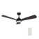 Brisa Smart Ceiling Fan with Remote, Light Kit Included, Works with Google Assistant, Amazon Alexa, and Siri Shortcuts.