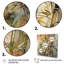 «Ritva Green Floral Bamboo Bliss I», reproduction sur toile-88524861-88524862