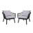 Huron Outdoor PP Club Chair (Set Of 2)-953304635-953304628