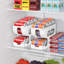 Organisateur de canettes de soda pour garde-manger ou réfrigérateur, peut contenir 24 canettes