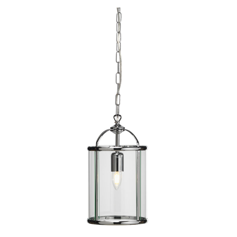 Montauk 1 - Light Chrome Lantern Pendant
