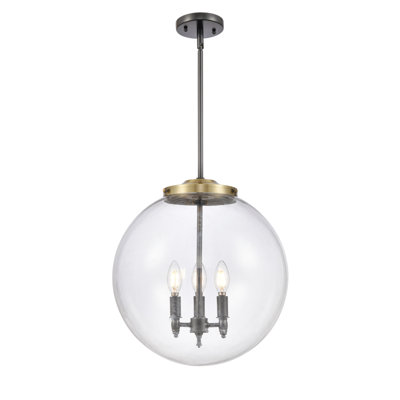 Luminaire suspendu sphère 3 lumières Frederick