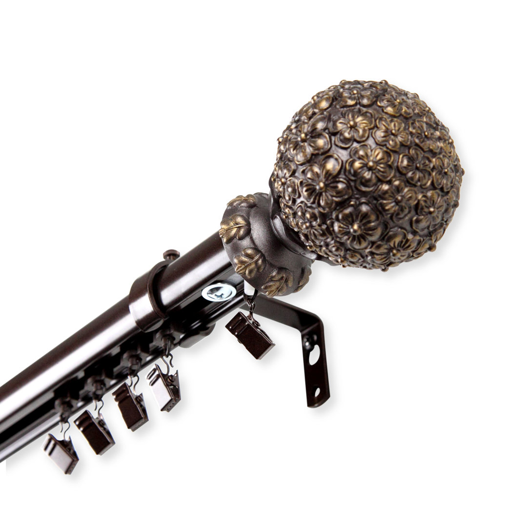 Lush Traverse Single Curtain Rod Rod Desyne 