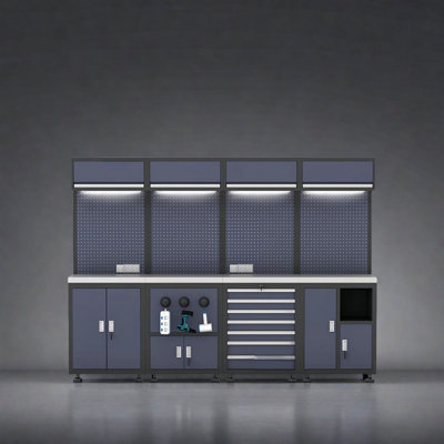 Système de rangement complet pour garage atelier