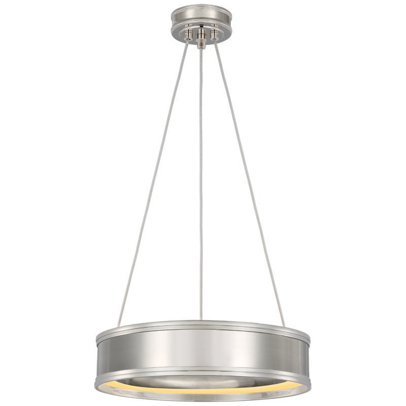 Connery 3 - Light LED Pendant, Polished Nickel