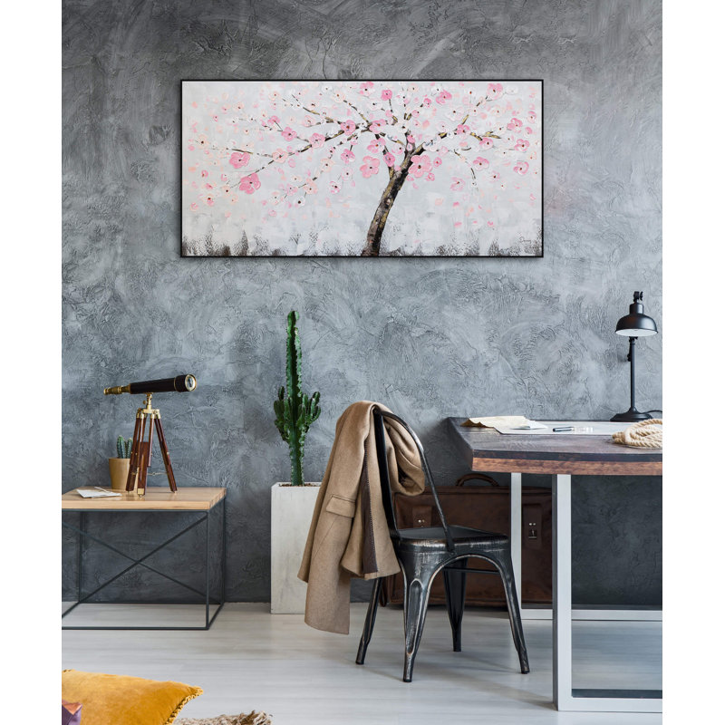 Cherry Blossom Dream Hand Painted Acrylic Painting