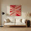 Hard Edge 29 - art mural en métal rose-14427371