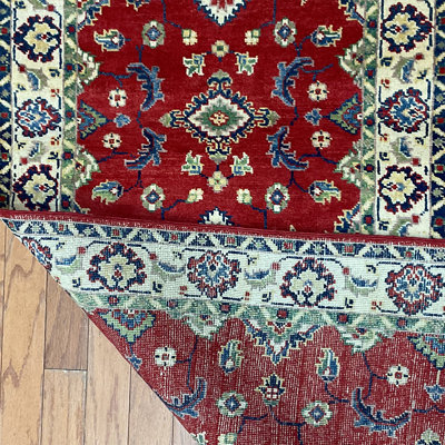 Jevon One-of-a-Kind 2'7" X 9'2" Runner Wool Area Rug in