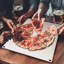 VEVOR Non-Stick Steel 14'' Pizza Pan-100247171-100247172