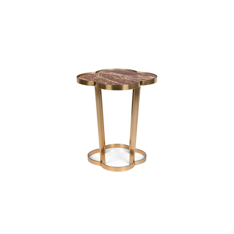 Table de bout à cadre en marbre