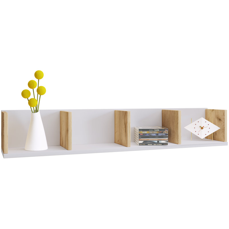 Sandreka Floating Shelf, White
