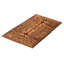 Tapis brun Teimani 2 pi 10 po x 4 pi 7 po