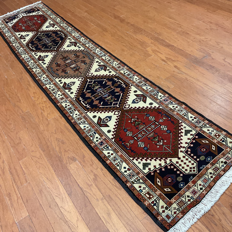  Handmade Tabriz Wool Runner