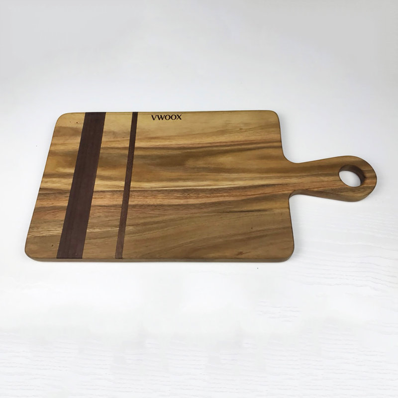 Planche à découper en bois d'acacia Vwoox