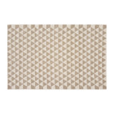 Maison 55 Wool Geometric Area Rug in Brown