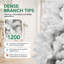Sapin de Noël artificiel blanc de 1,80 m avec branches en fil de fer à mémoire de forme et structure articulée pour une installation facile pendant les fêtes-1562825004