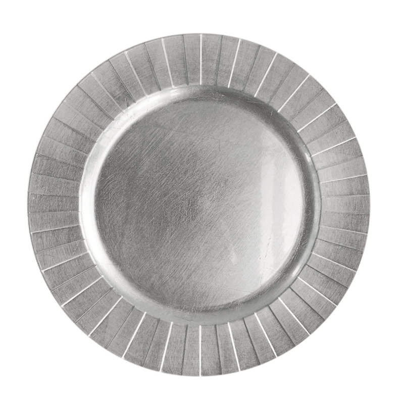 Plat de service 13 po, Argent