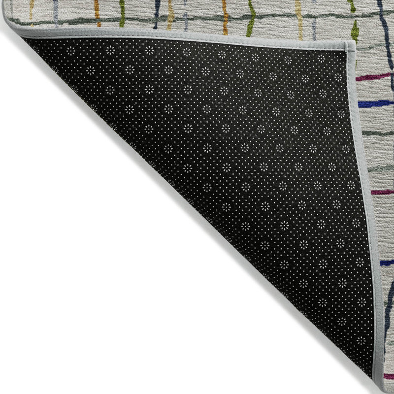 Calista Putty Washable Indoor-Outdoor Rug - , 2'3" x 7'6"