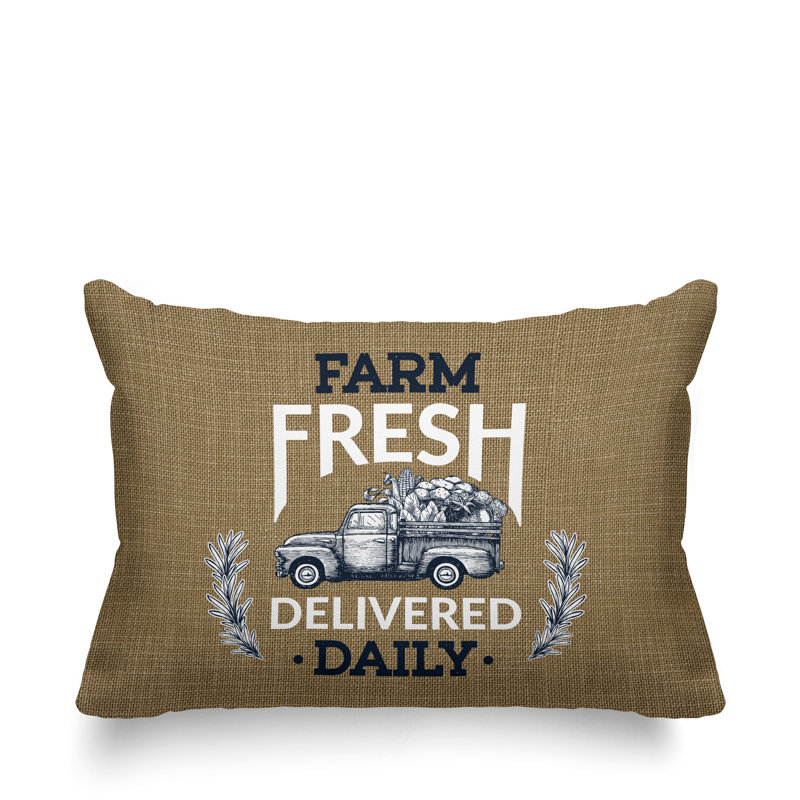 Coussin intérieur / extérieur Ringo Farm, Beige