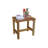 EcoDecors Teak Classic 18" W Teak Shower Bench in EarthyTeak™