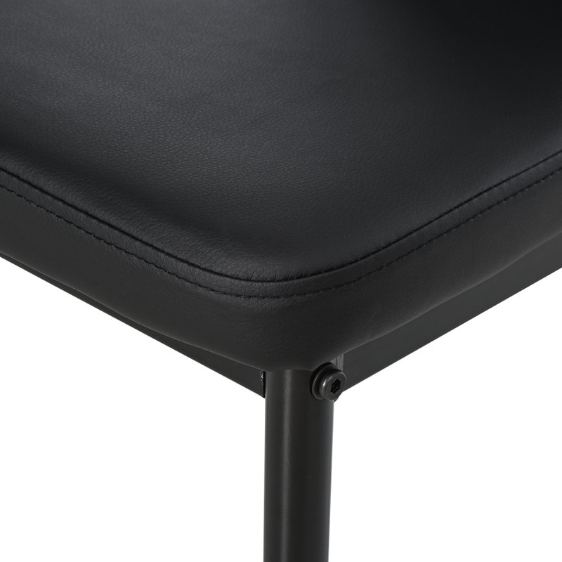 5 - Piece Normal Height dining set, Black