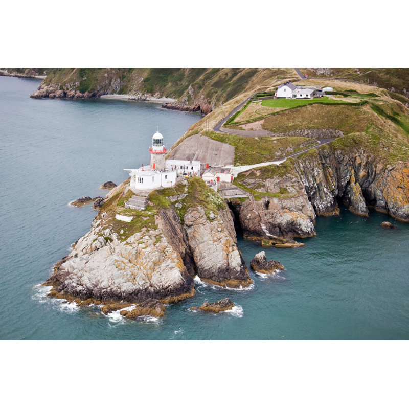 Baily Lighthouse Howth - Wrapped Canvas Print, 51cm H x 76cm W x 3.8cm D