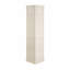 Vitrine d'angle vitrée d'angle pour vitrine d'angle pour le salon, armoire vitrée, collection Antique, vin, lumière de rangement en verre pour bar incluse, blanc antique-1671658240