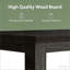 Mid-Sized Square Dining Table With Rustic Brown Finish, Perfect For Compact Spaces And Versatile Use