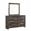 Ensemble de chambre à coucher avec lit plateforme 3-2 Eschol Eschol-391249329-391249294