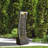 Barcot 38.58" Modern Curved Waterfall Fountain with LED Lights-1432217110