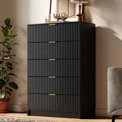 Commode à 5 tiroirs, H 47,2 po