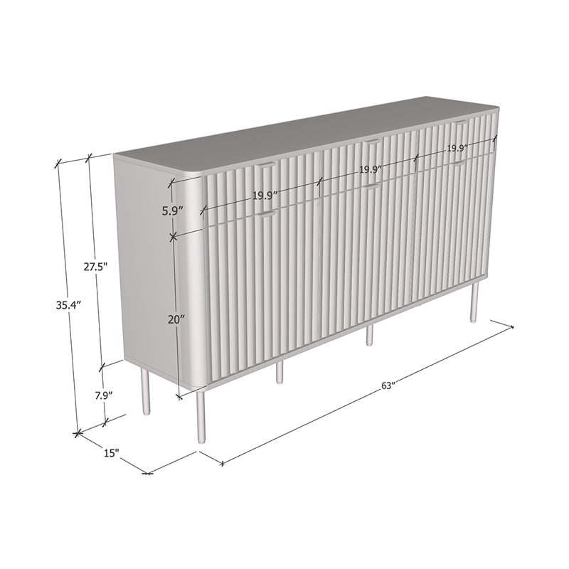 Buffet Nuvola 63 "3D3SZ
