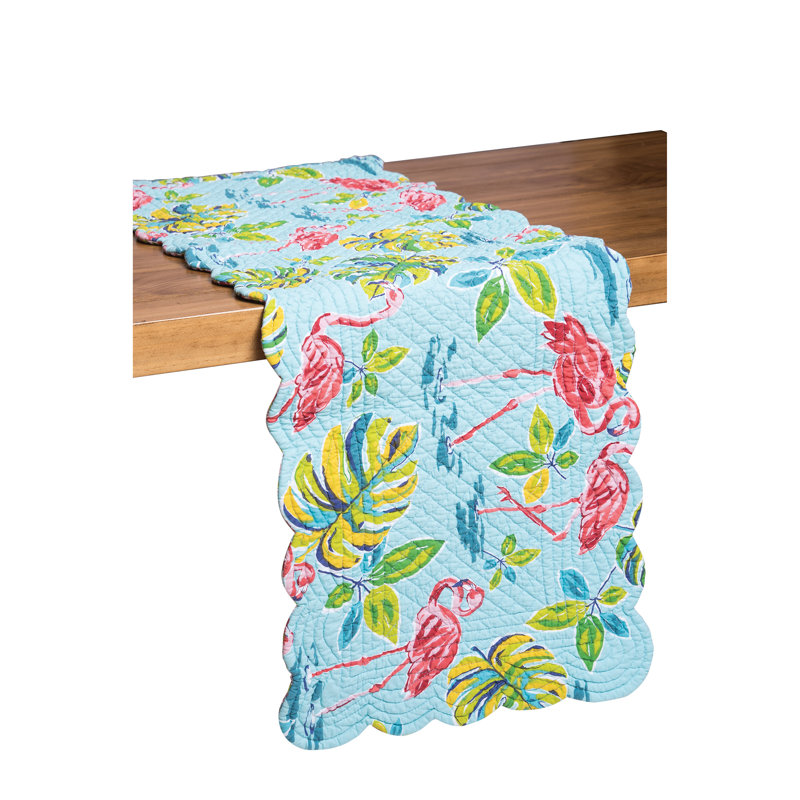 Kyzer Chandler Cove Cotton Table Runner, Colorful