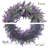Artificial Lavender Wreath