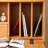 Multi-functional simple bookcase display cabinet