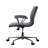 Grain Leather & Aluminum Office Chair