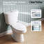 Toilette allongée 2 pièces 0,8 / 1,28 GPF