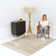 Skandi Boho Rug Brown/Ivory