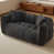 Dark Black Linen Blend