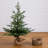 White 3' Pre-Lit Pine Christmas Tree