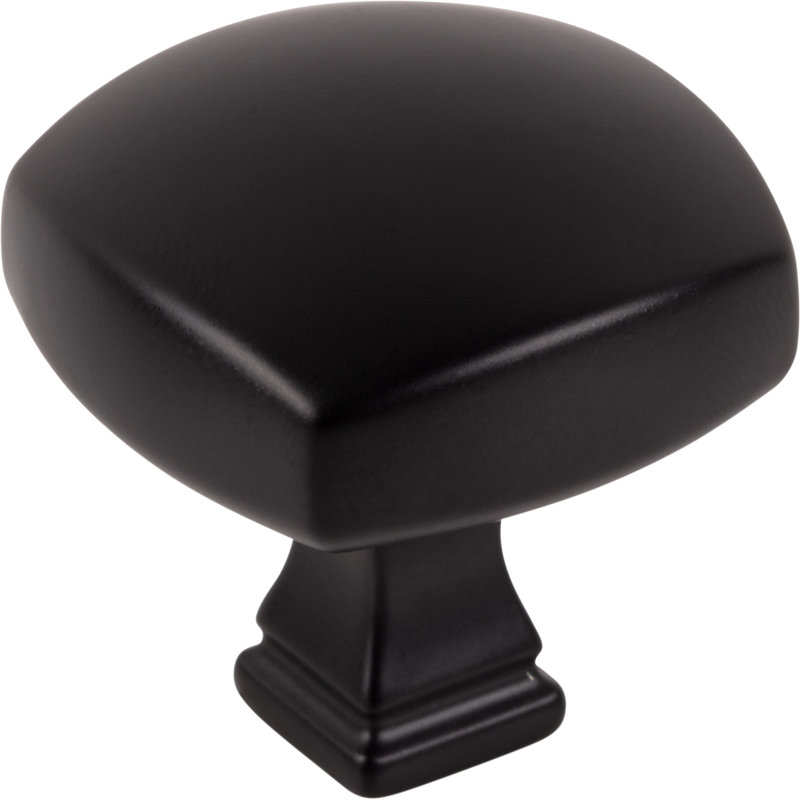 Audrey Square Knob, Matte Black