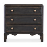 Americana Three-Drawer Nightstand