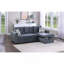 Canapé modulaire convertible en velours avec canapé-lit et canapé-lit-586526648