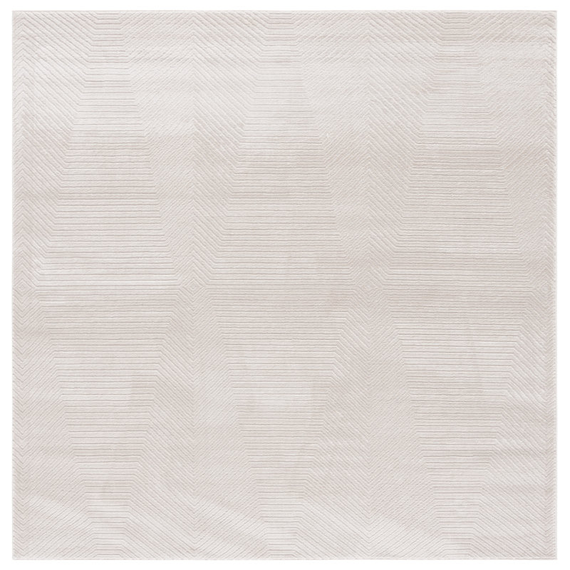 Framlingham Performance Abstract Rug, Square 6'7"